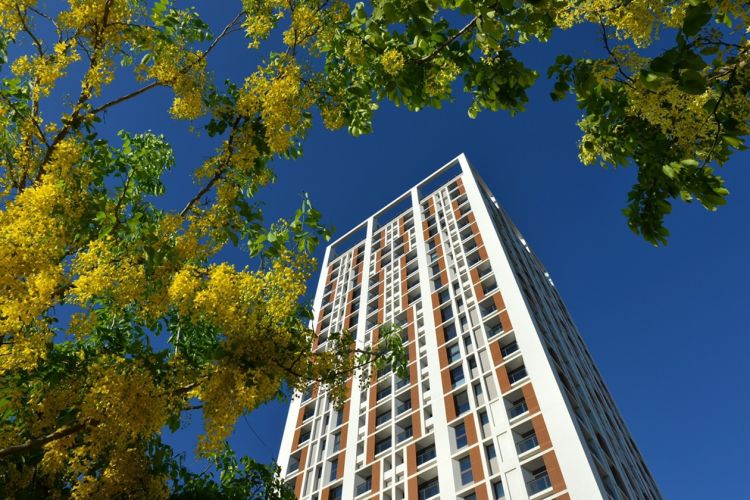 洗鍊建築表層下所蘊涵的古典況味—凌波揚水岸集合住宅高層建築的延伸閱讀 - WEHOUSE-5