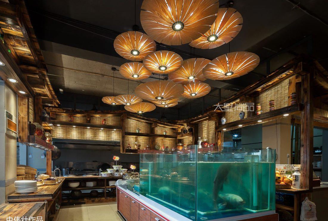 大墅尚品·复古风格鱼头故事中餐厅设计-10