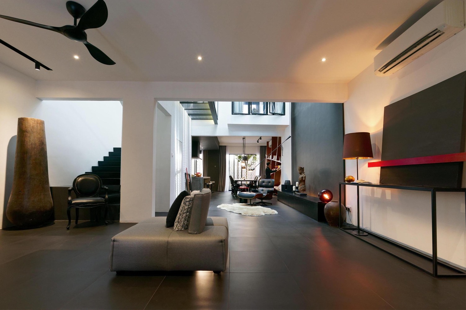 双人住宅中的流动空间与光影游戏-63