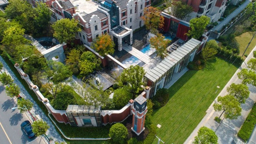 海派风华再现 | 中海·上海·九峯里大区一期设计解读-21