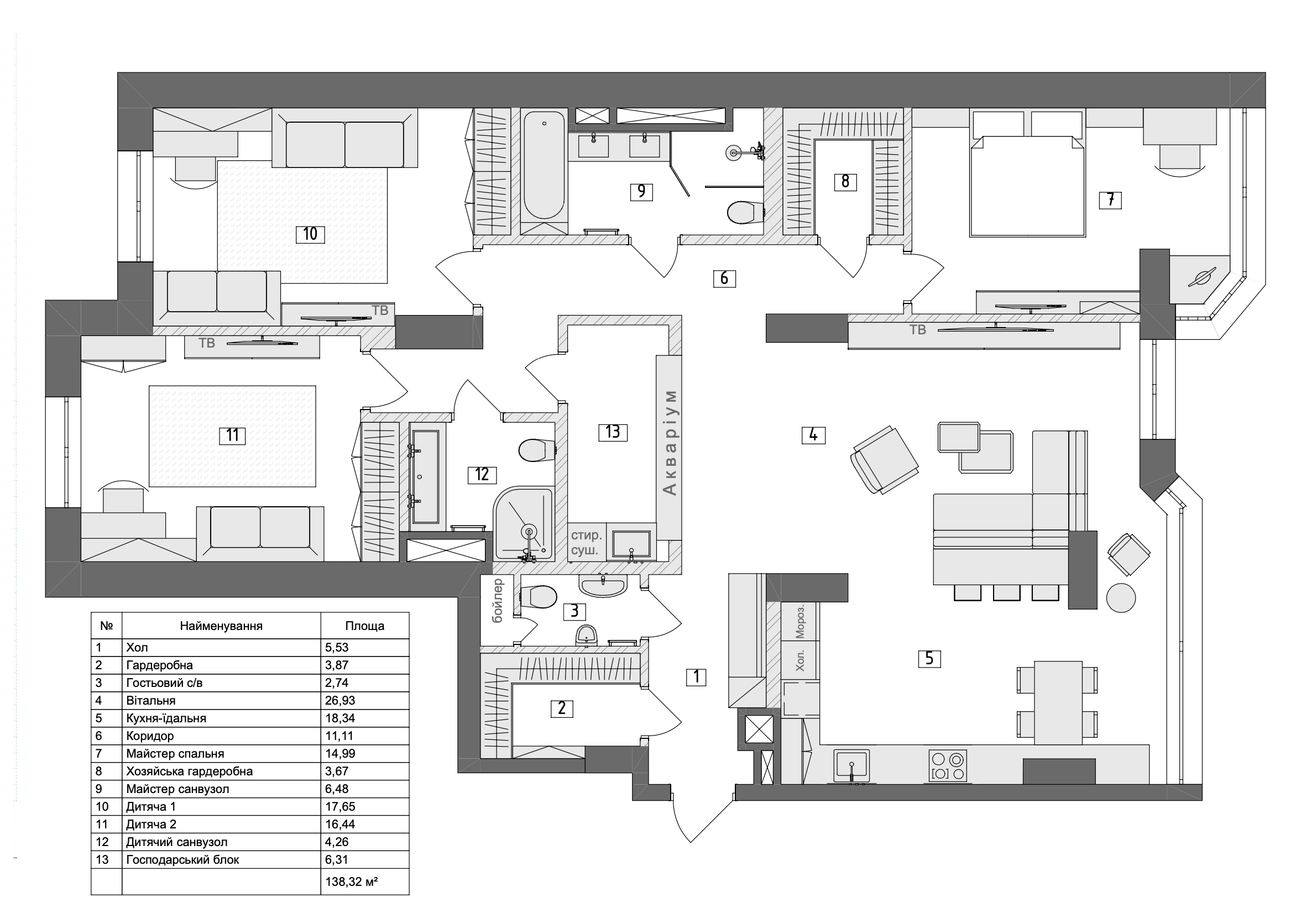 和谐丨TETIANA DENYSENKO INTERIOR DESIGN-47