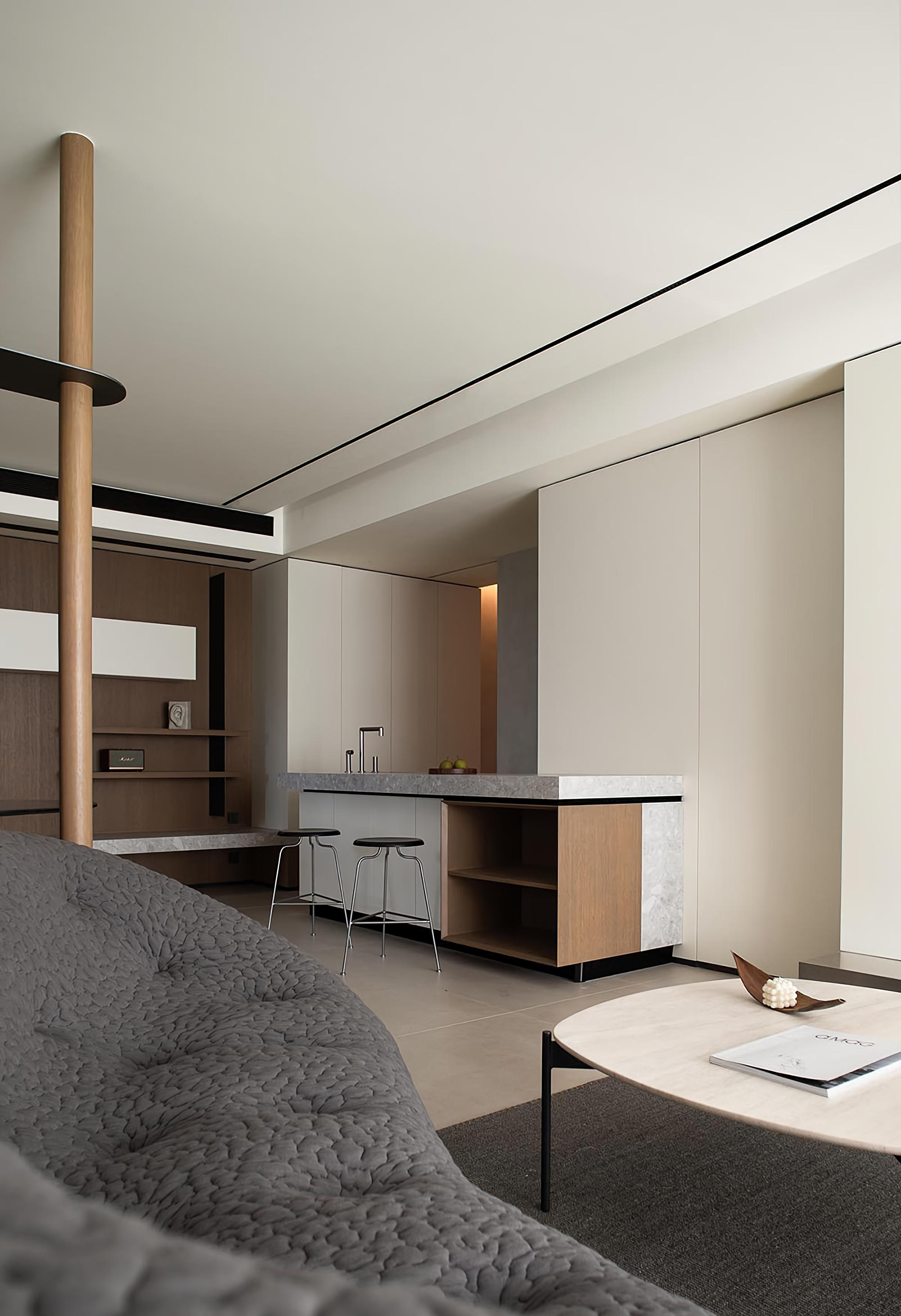 现代简约风私宅丨中国广州丨六品设计-46