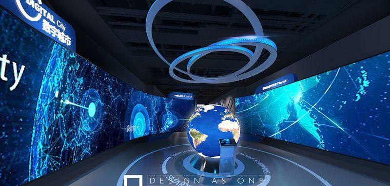 正元地理信息展厅设计丨中国北京-9