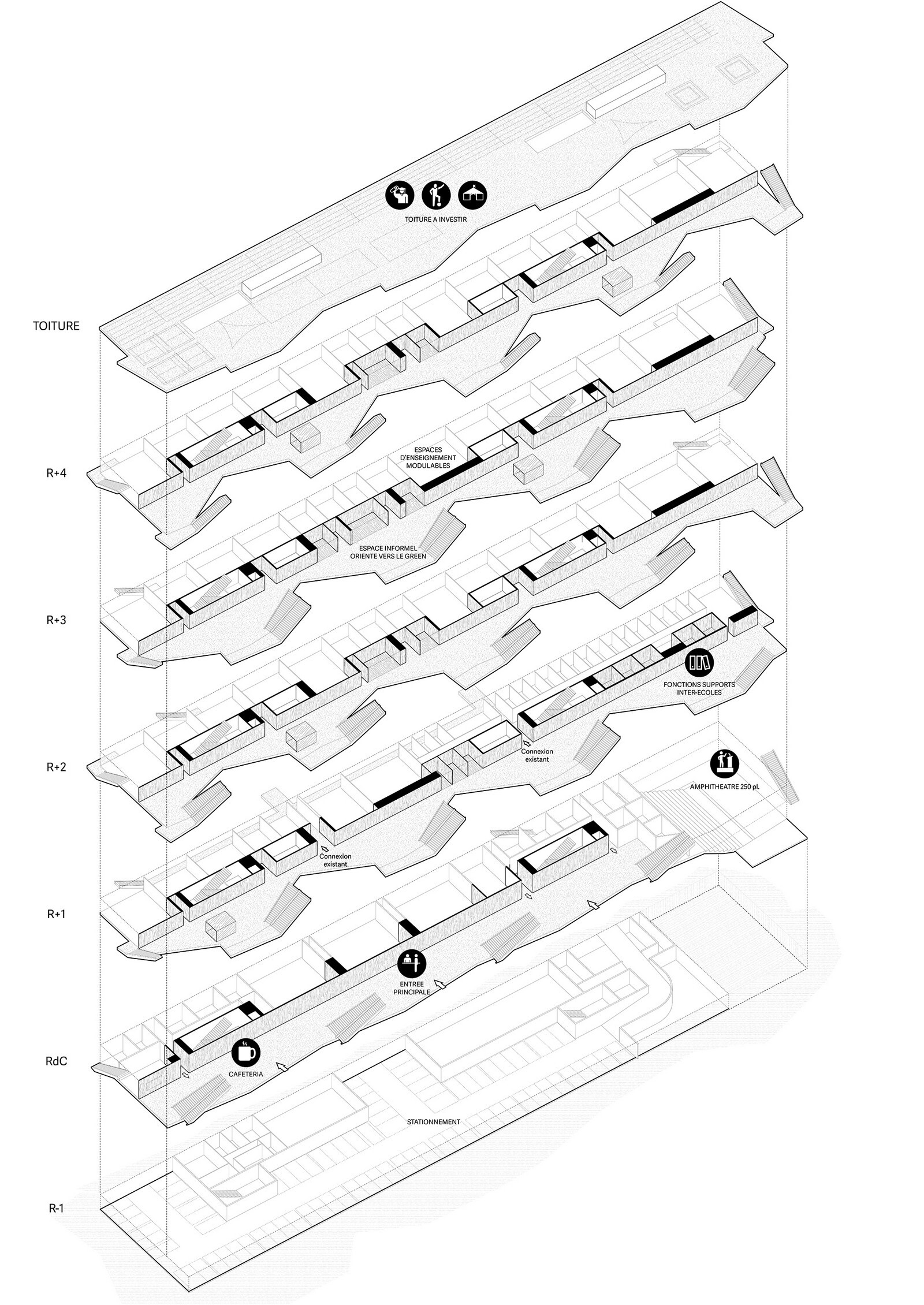 巴黎·萨克雷大学理工学院学习中心-16