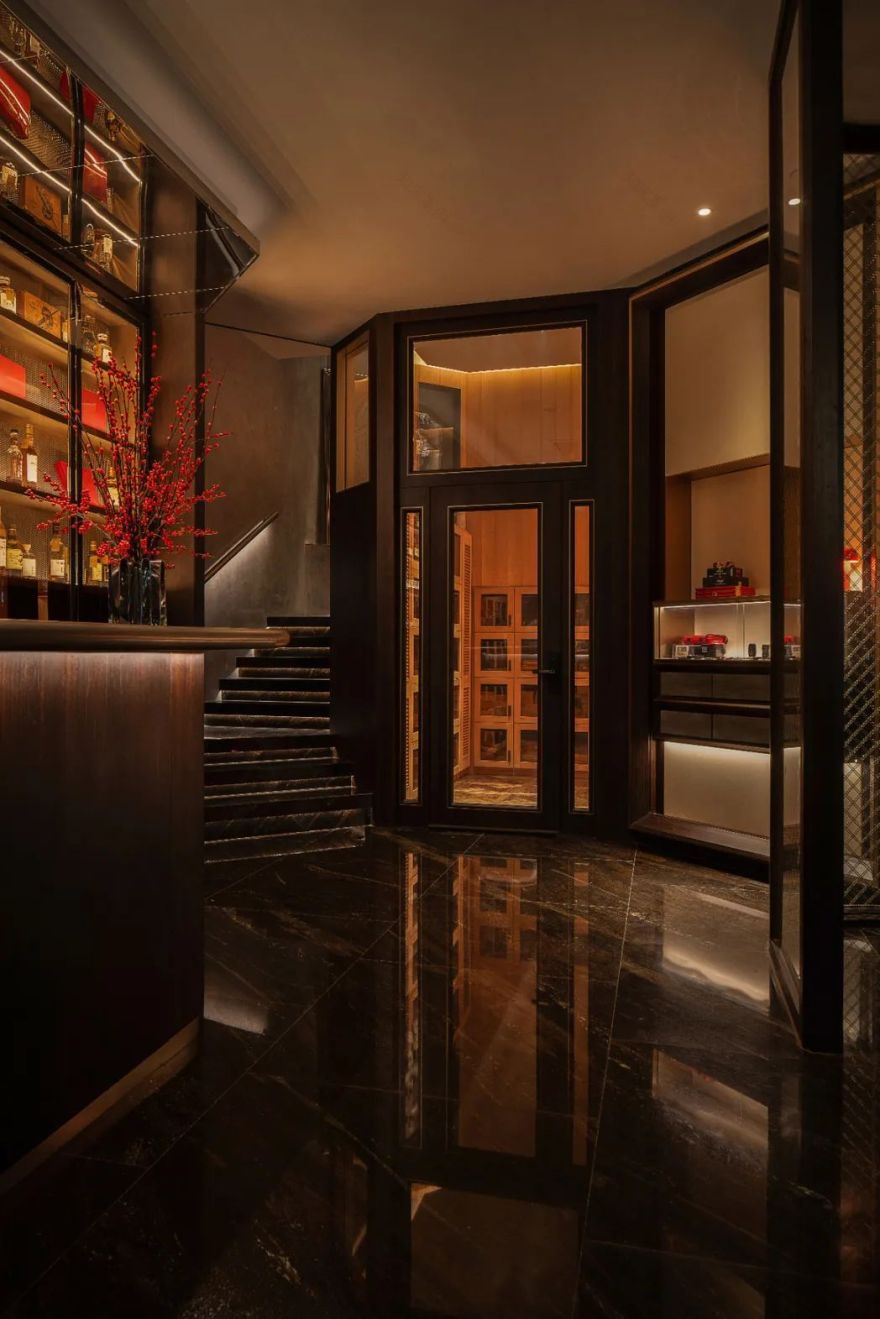 柏洲雪茄吧 私人会所丨中国杭州丨LONGTERM珑腾商业空间设计-38