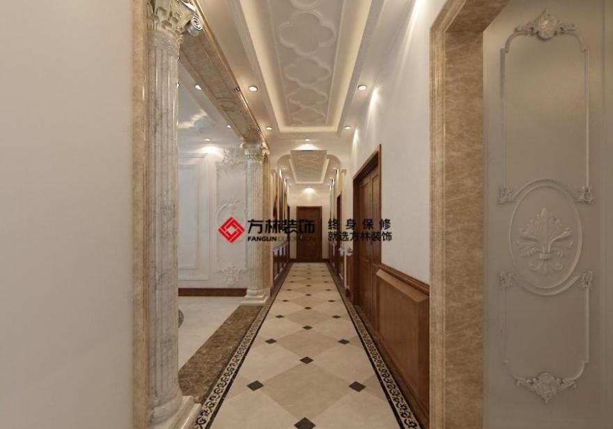 恒大华府 288 平欧式风格装修,诠释复古与自然的完美融合-0