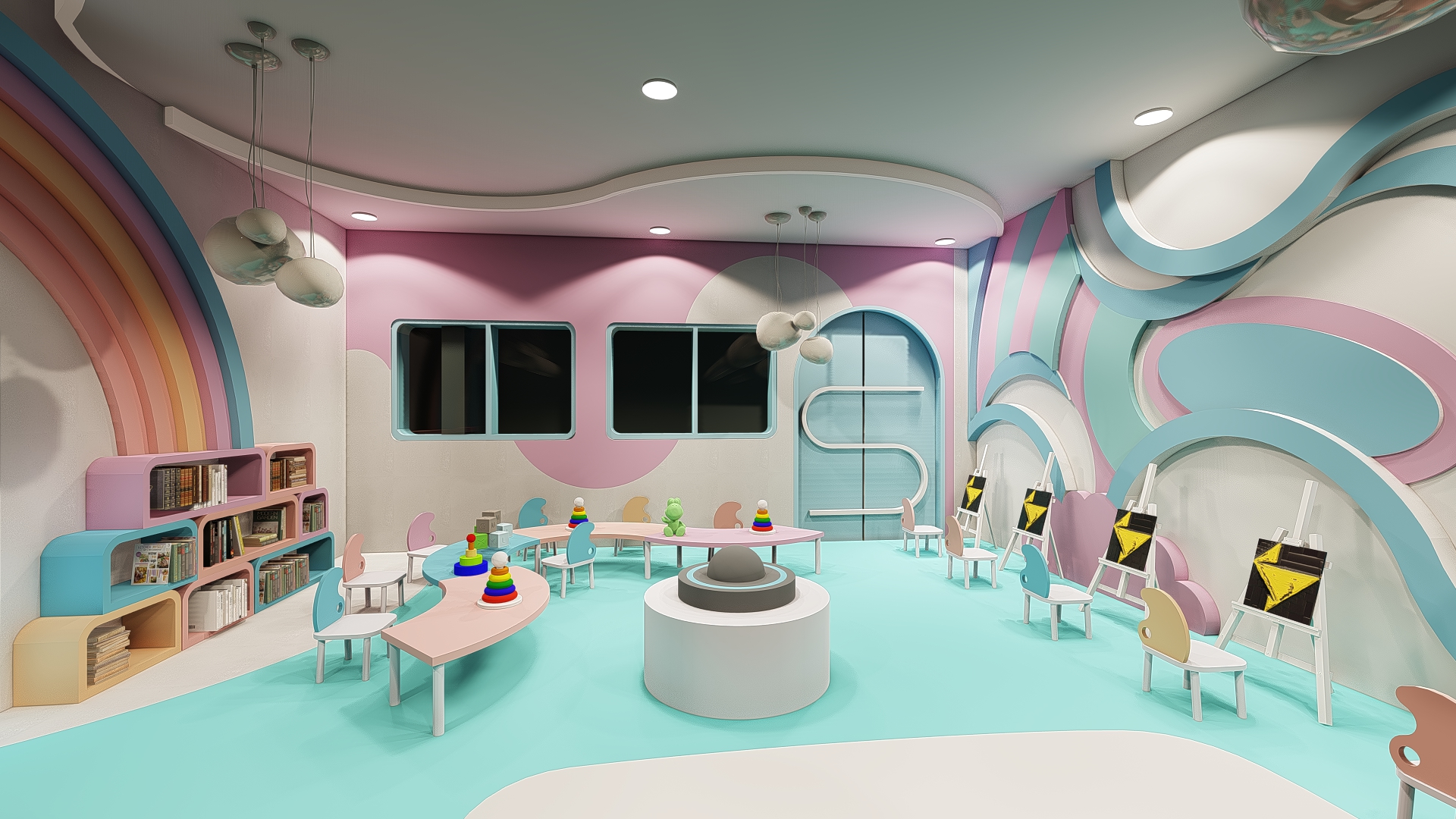 A nursery and kids area-8