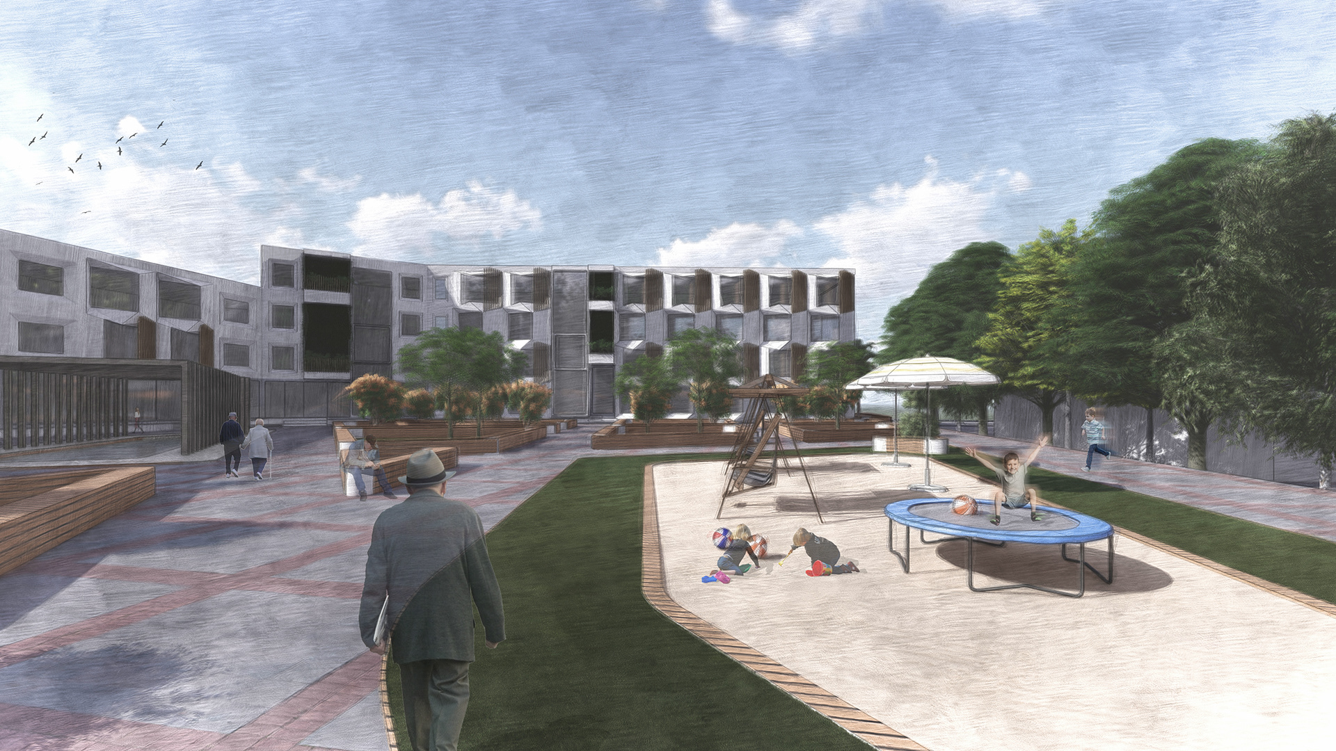 West Park "Assisted Living Center" | Graduation Project-11