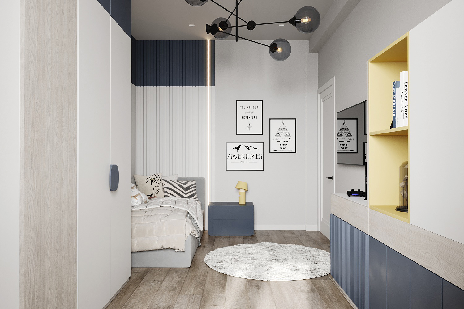 高级灰色系小空间公寓设计 既优雅又舒适-15