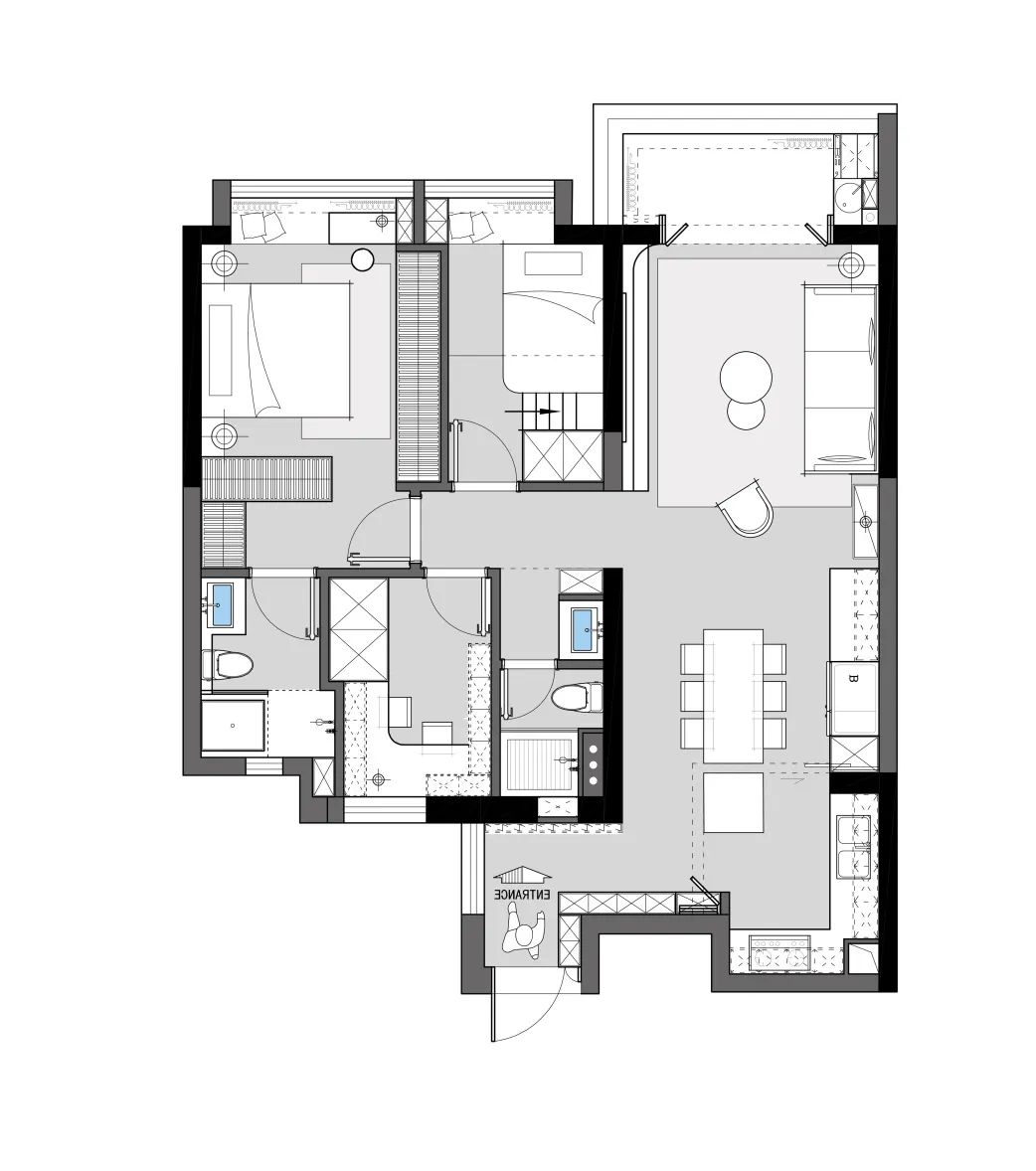 复古原木风!极度舒适惬意的家丨中国深圳丨壹贰壹捌设计事务所-64