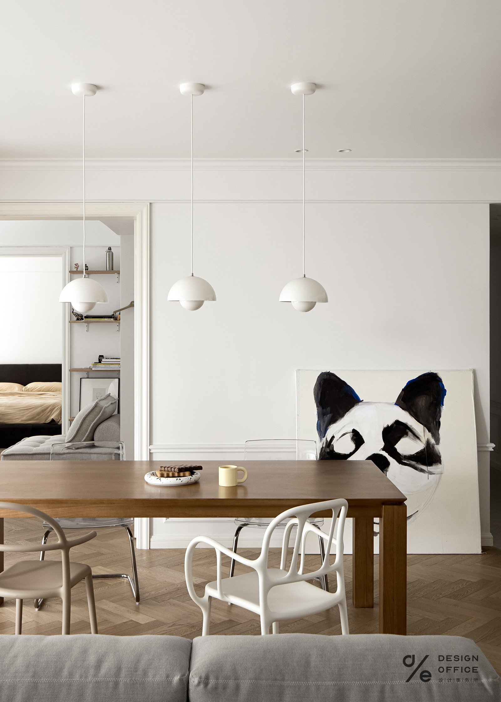 170㎡混搭法式风住宅设计丨DE 设计事务所-33