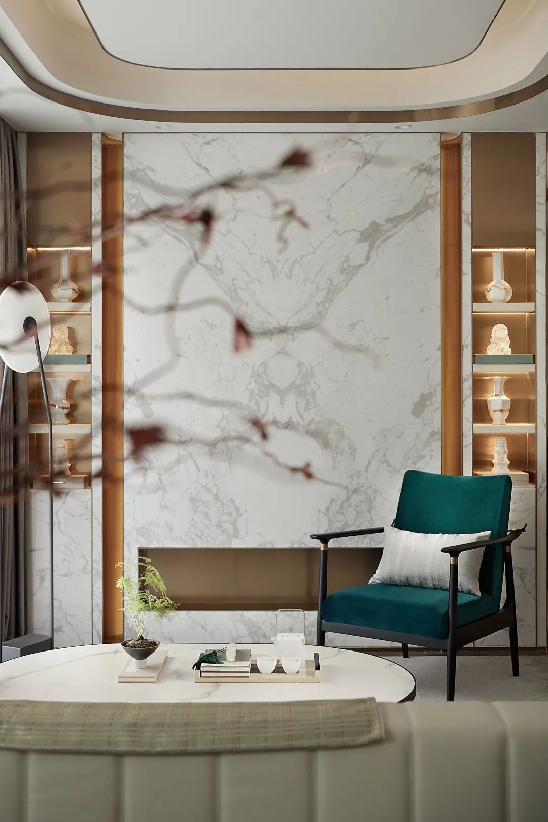 上海佘山原墅样板间丨中国上海丨深圳市创时空环境艺术设计有限公司-22