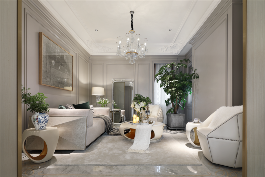 1600㎡法式奢宅，演绎浪漫艺术传奇-30