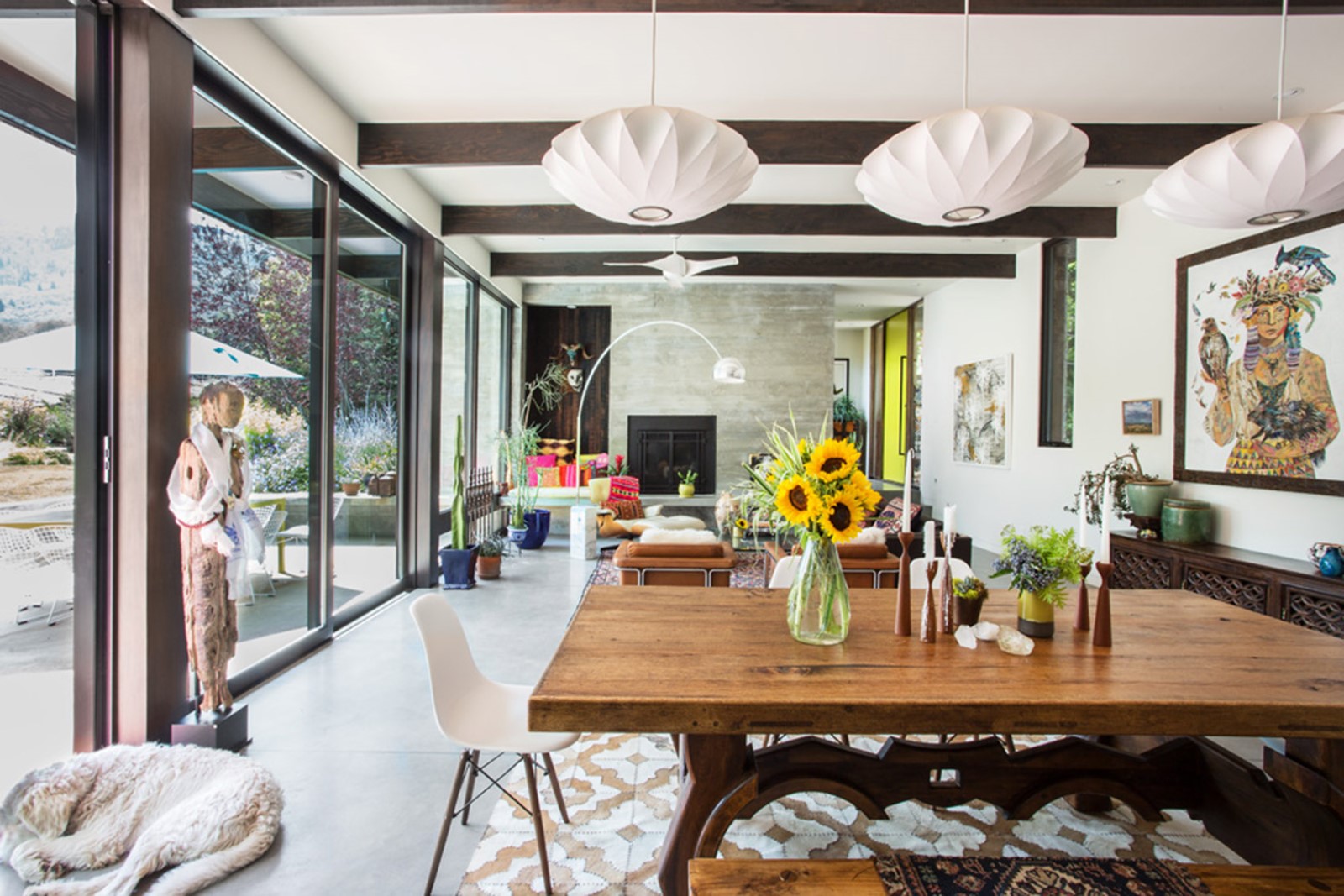 石化木材记忆与美国现代住宅的共生-20