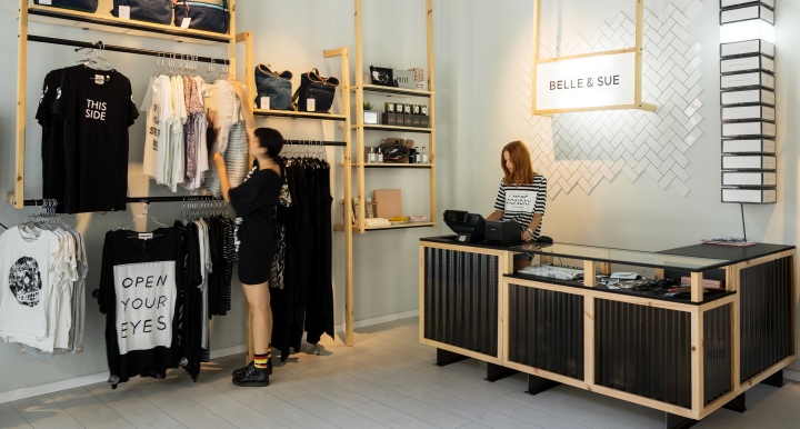 Belle & Sue Tel Aviv 时尚店铺设计-10