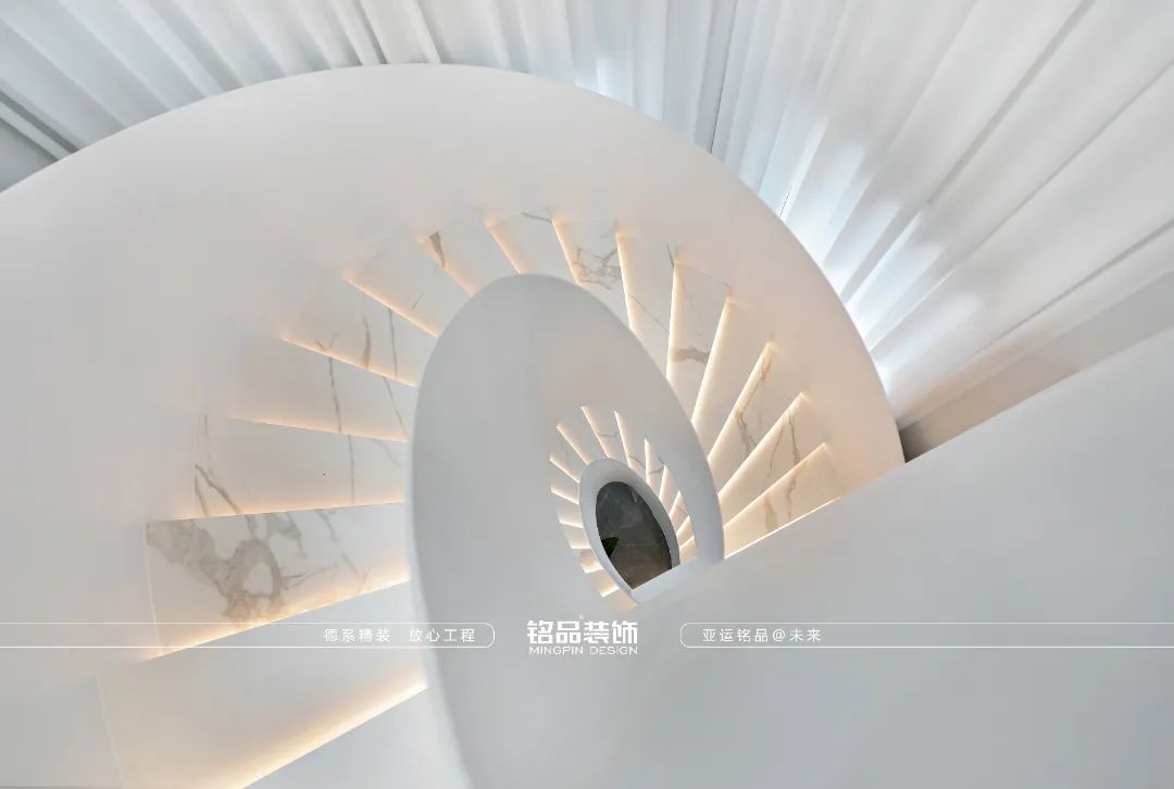 富阳江畔的微凉夜 · 旋转楼梯的梦幻之家丨中国杭州丨铭品装饰-28