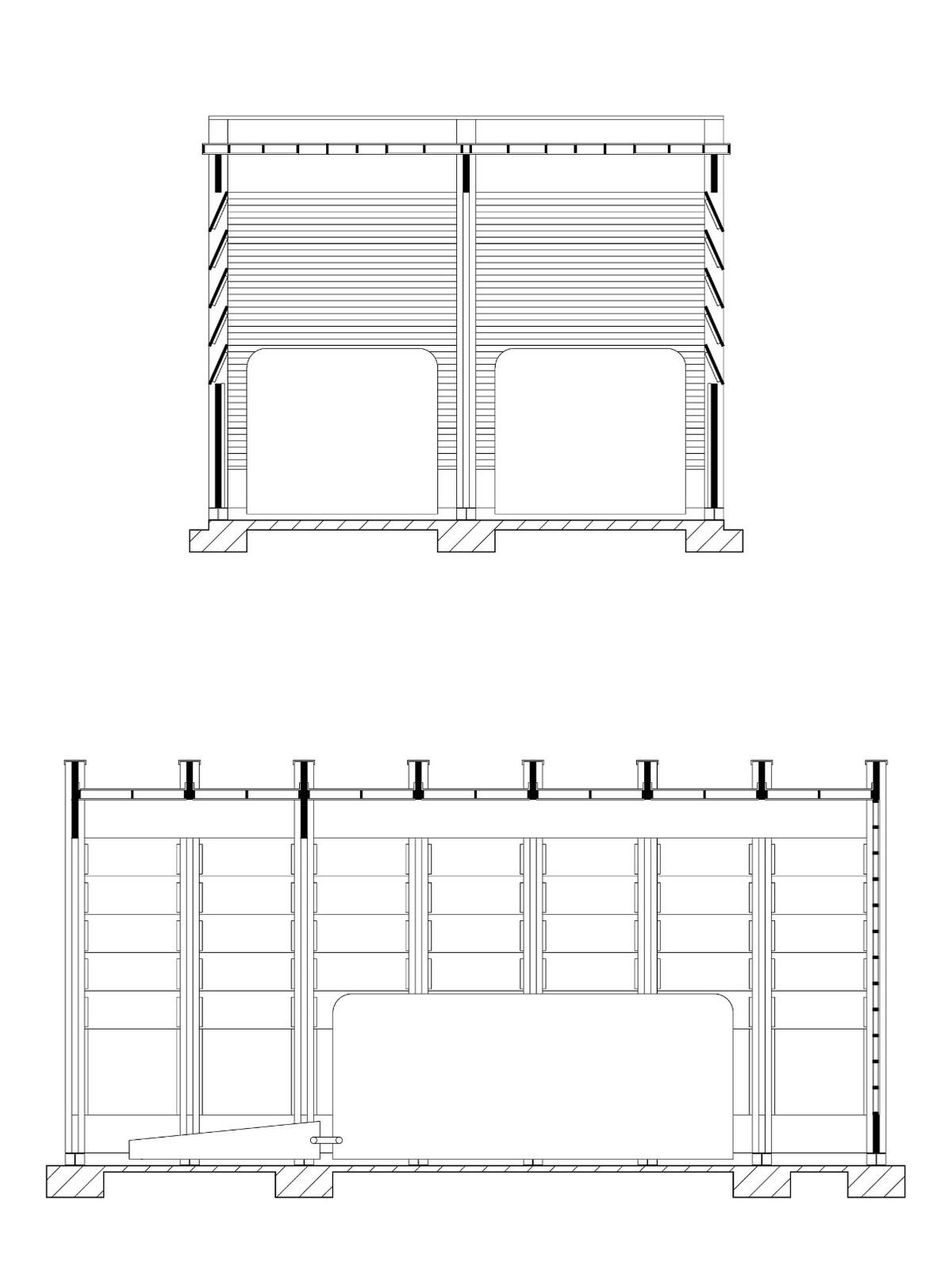 廊坊北凤道垃圾中转站设计丨中国河北丨园里建筑工作室-33