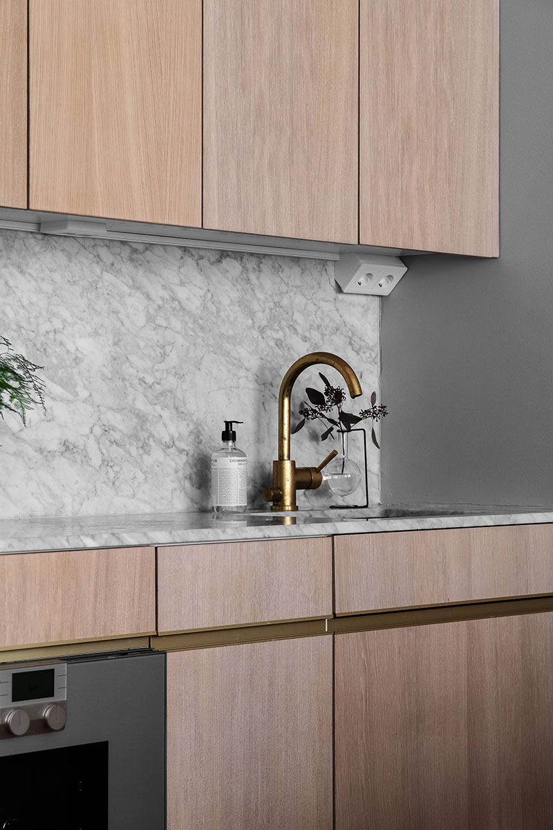 简约时尚的斯堪的纳维亚公寓空间规划-7