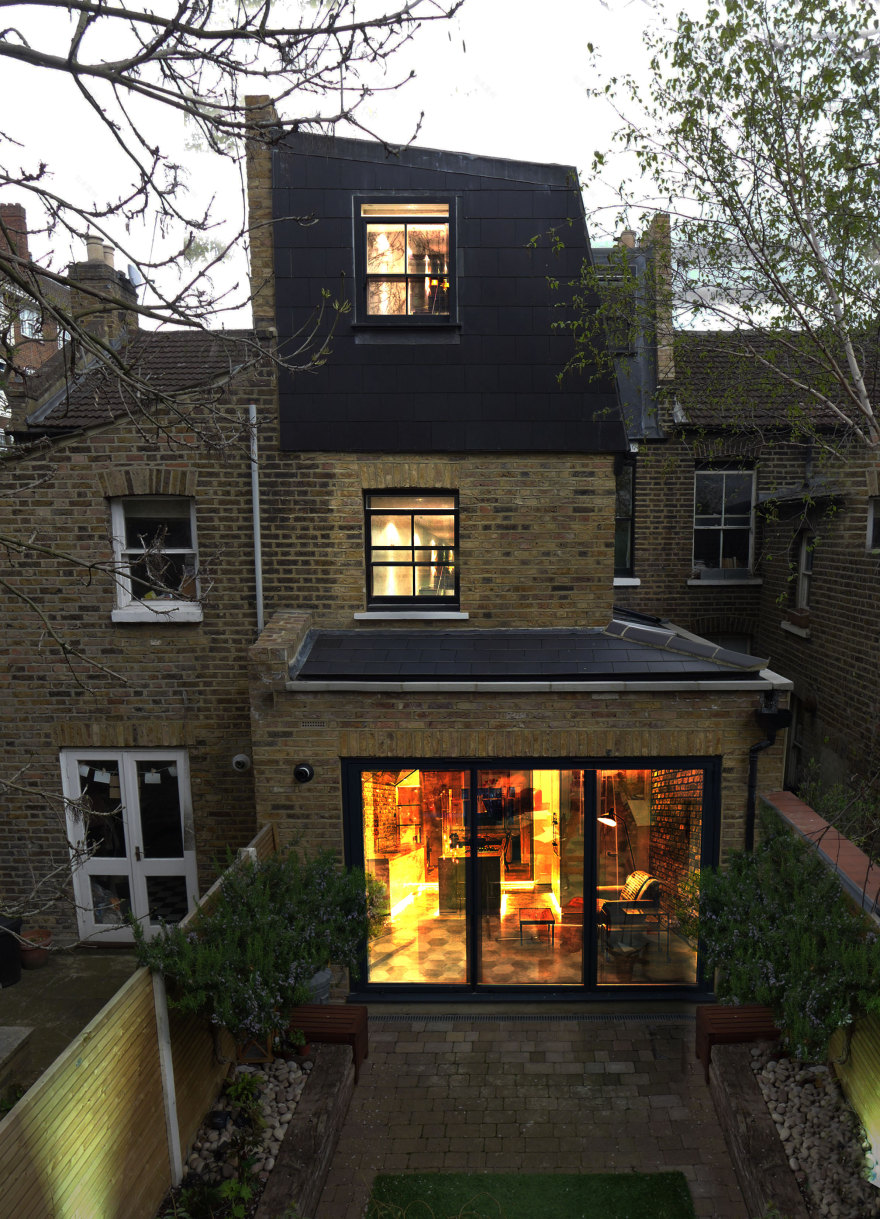 伦敦维多利亚式住宅扩建-8