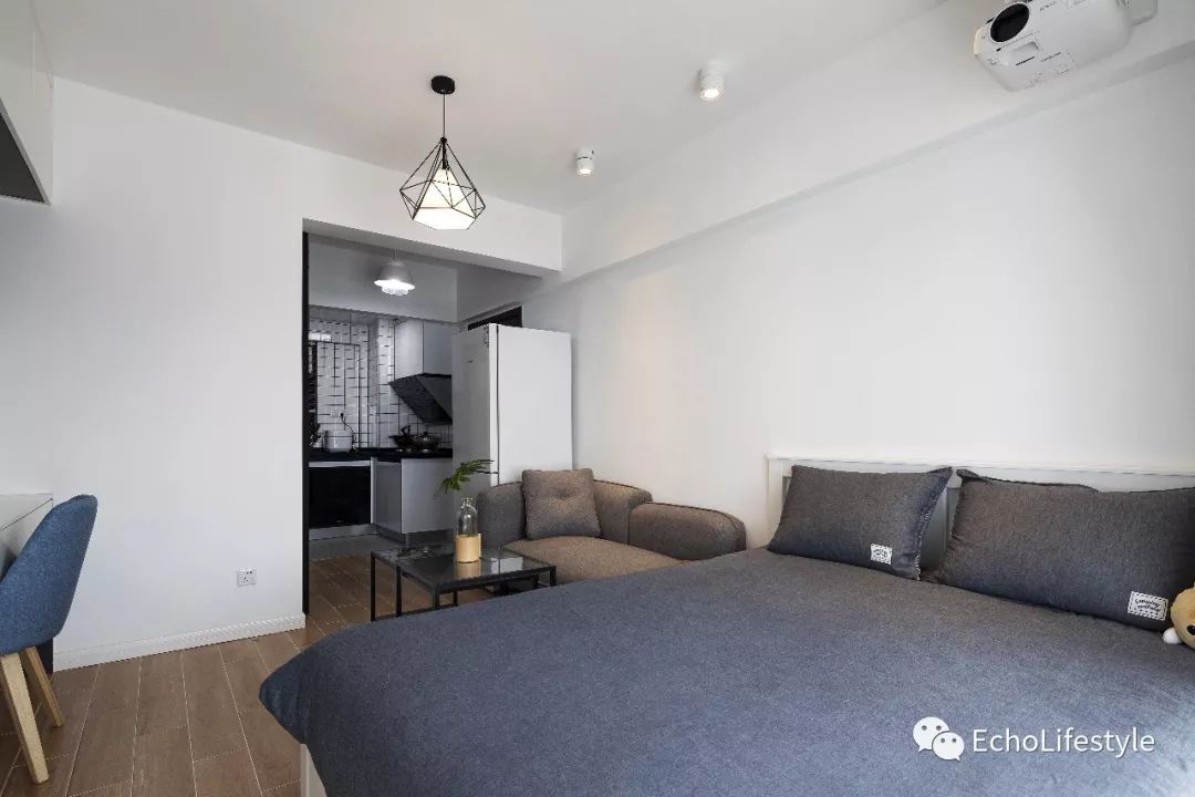 26 平米一居室变身 8 大功能区，小户型装修典范-40