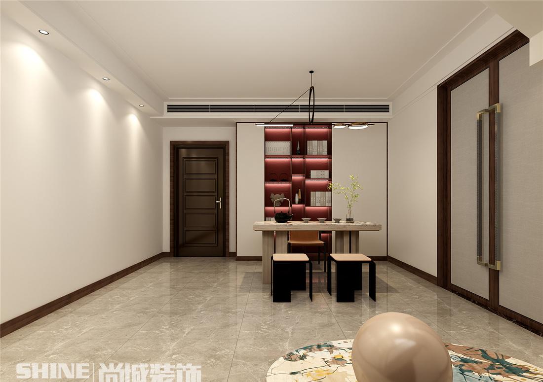 紫郡府新中式风格装修-45