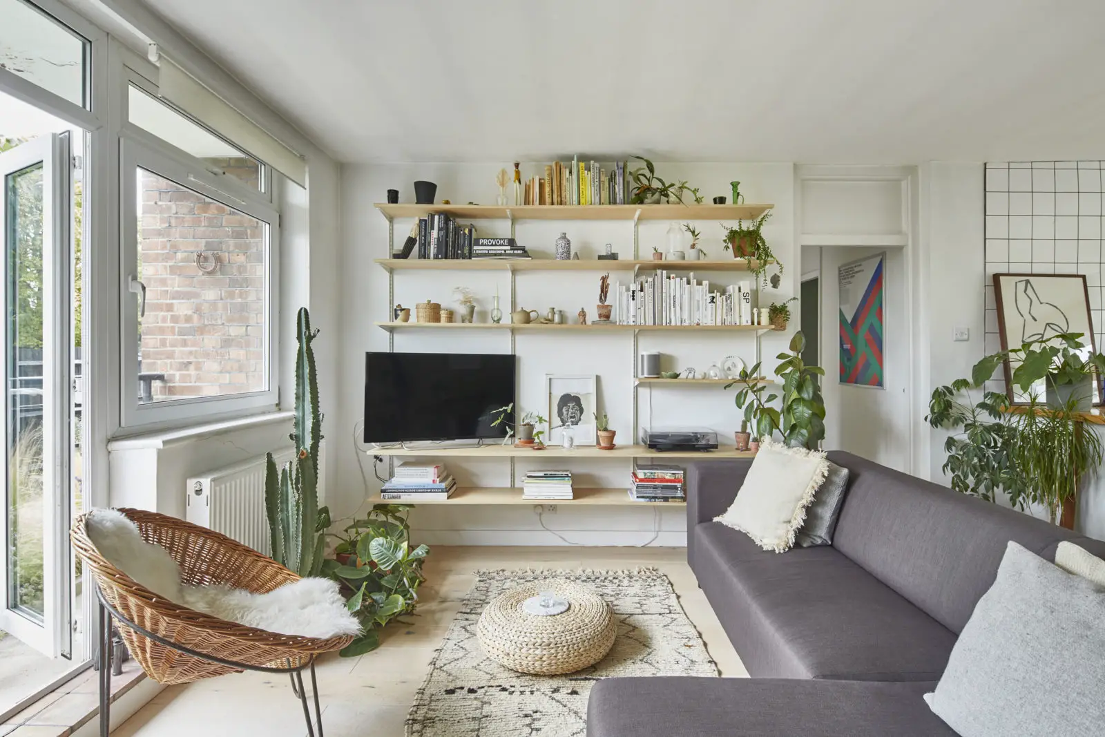 伦敦南部自然风公寓 | 开放式厨房，私人绿意花园-6