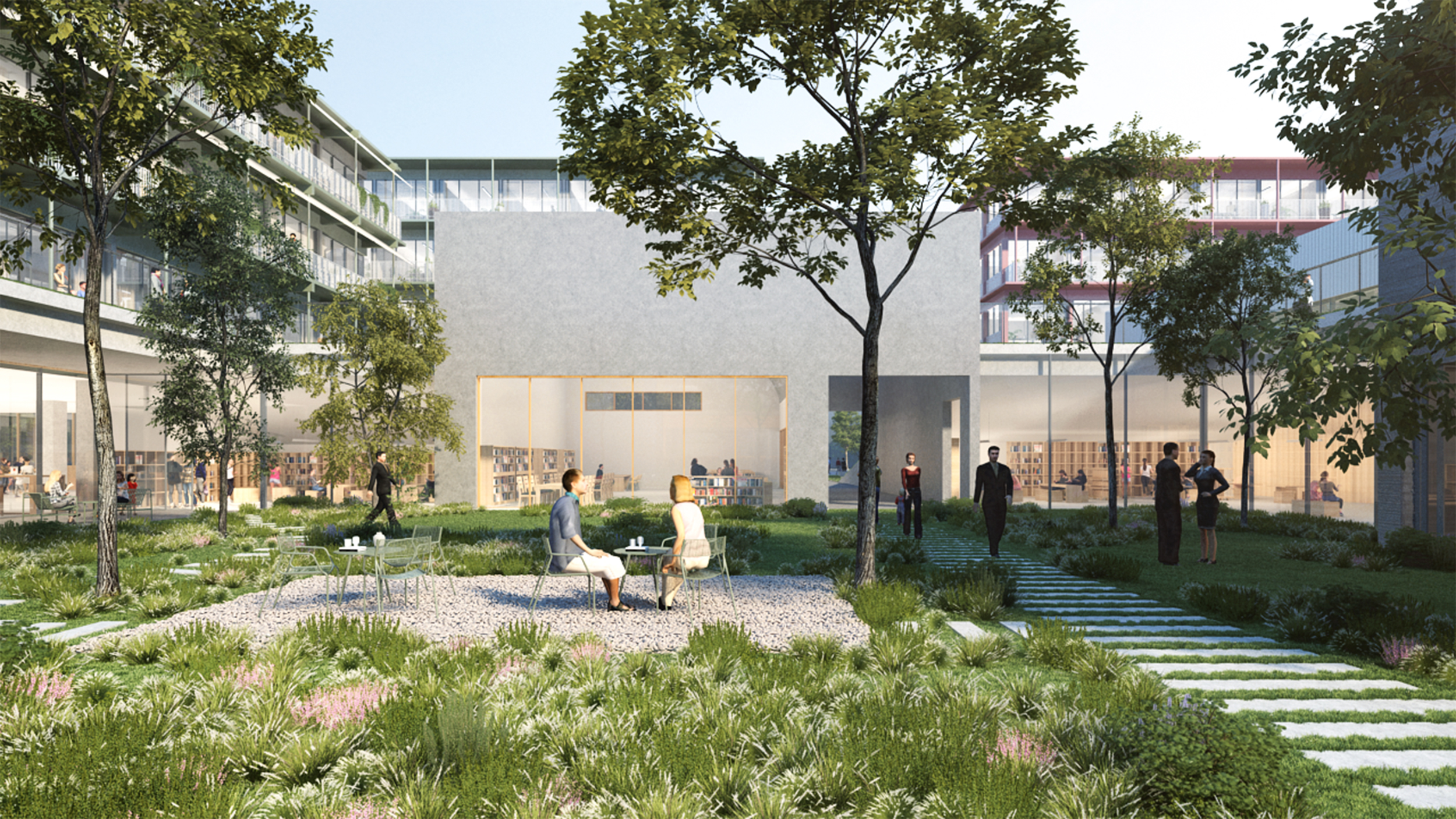 入围方案 | 重庆香炉山社区卫生服务中心及养老中心建筑丨天大设计院+梓集fabersociety-22