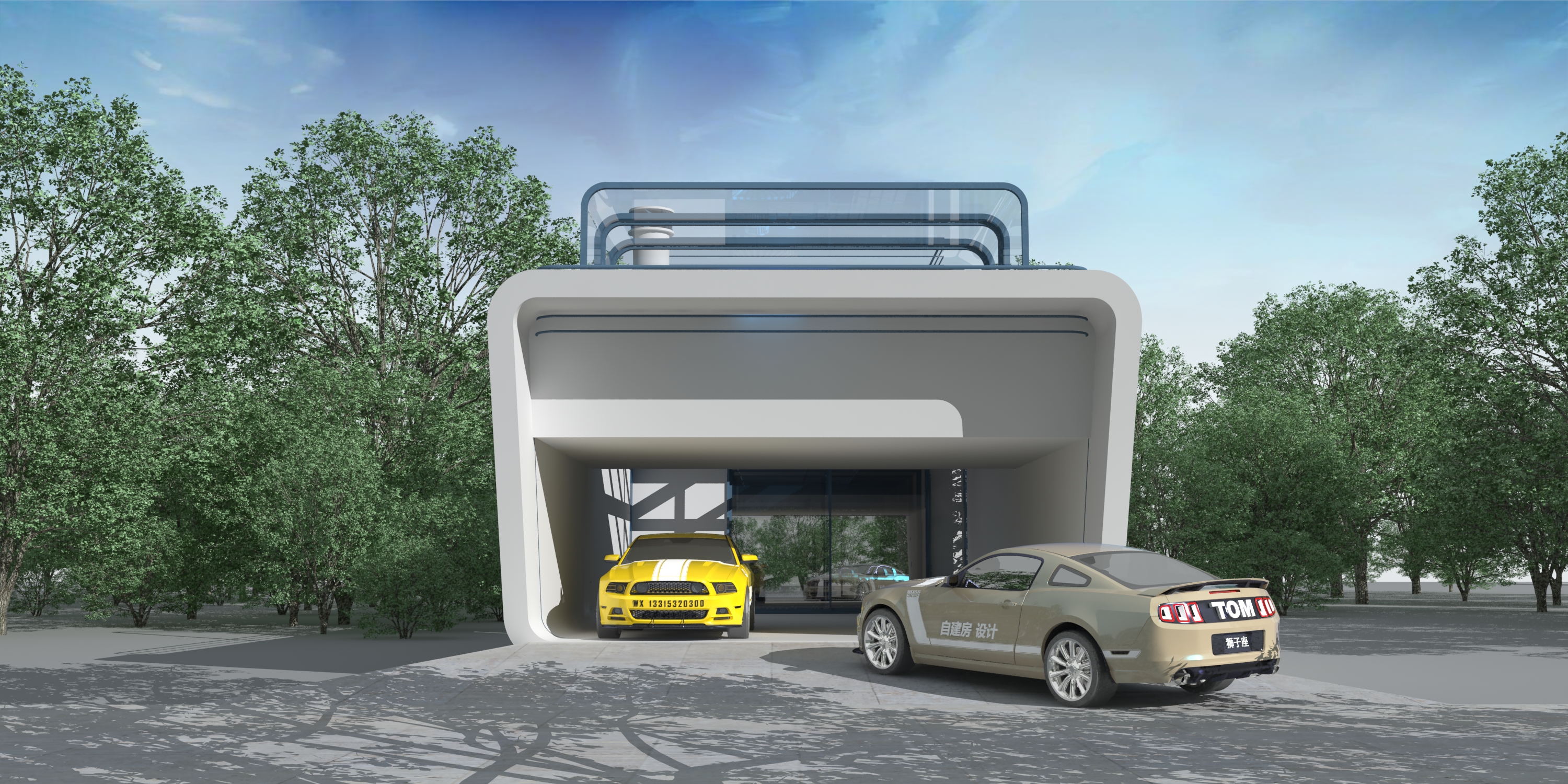 狮子座豪华别墅设计-10