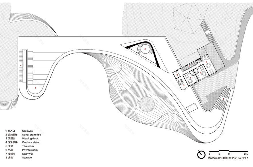 三峡茶镇展览中心丨中国宜昌丨ARCHSTUDIO-69