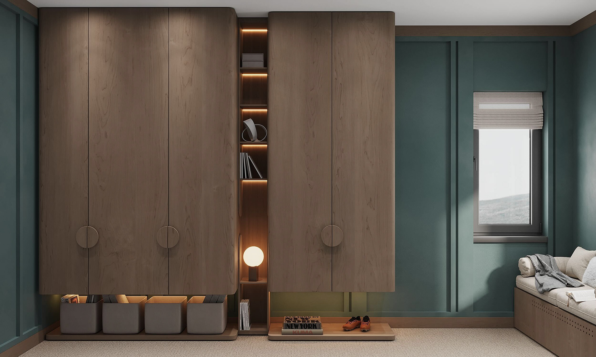 男孩卧室带浴室丨美国阿斯彭-12