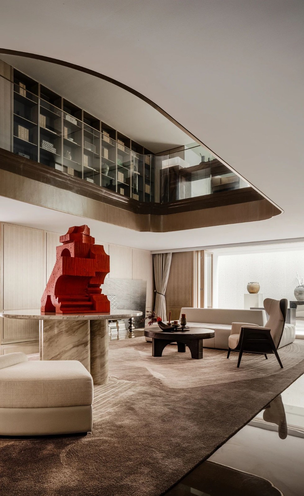 戴昆新作 | 福州三盛百督府与重庆文旅城桃花源,极简美学与走进画里的设计之旅-2