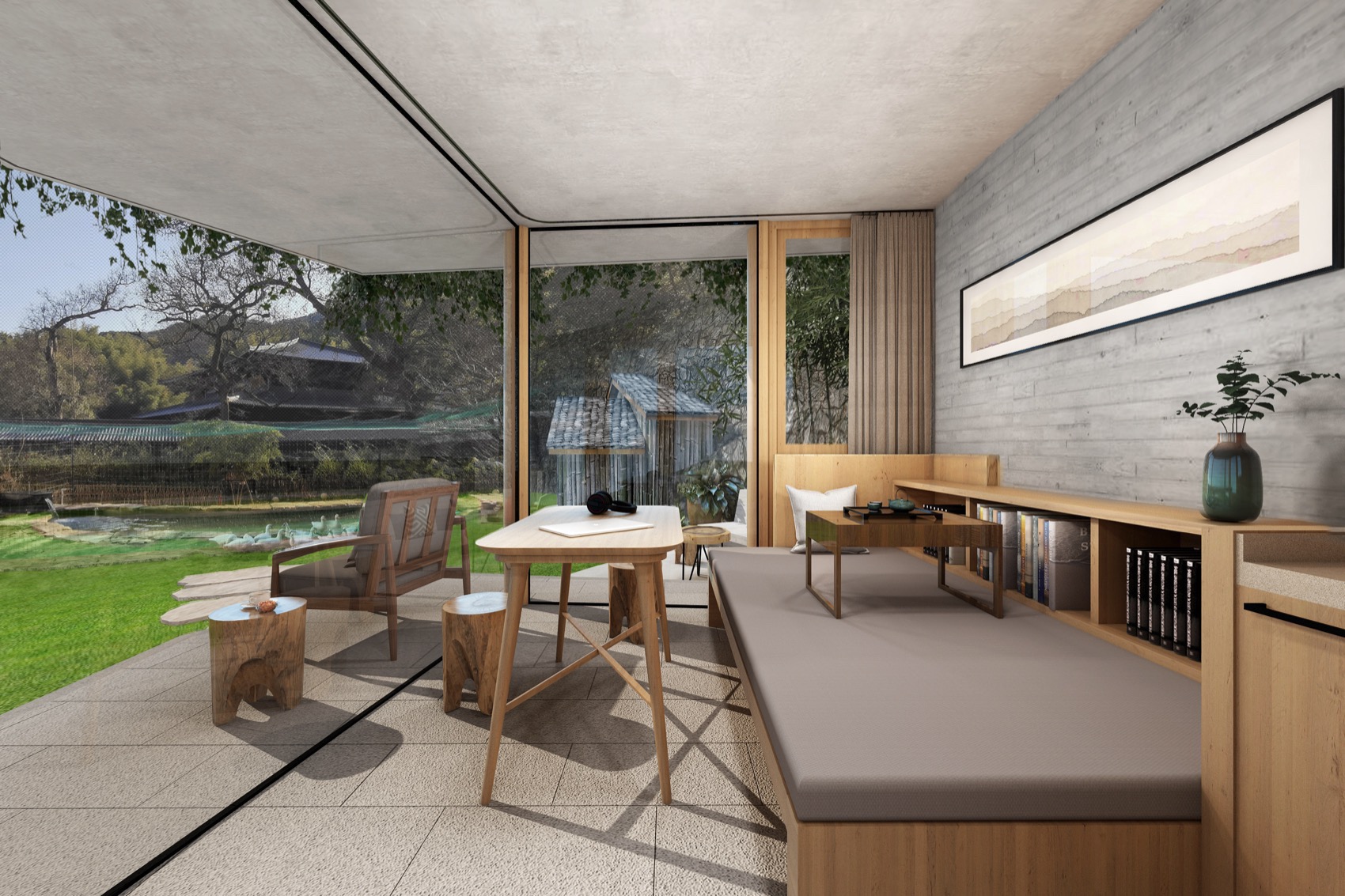 散轩书屋丨中国宁波丨上海善祥建筑设计有限公司-112