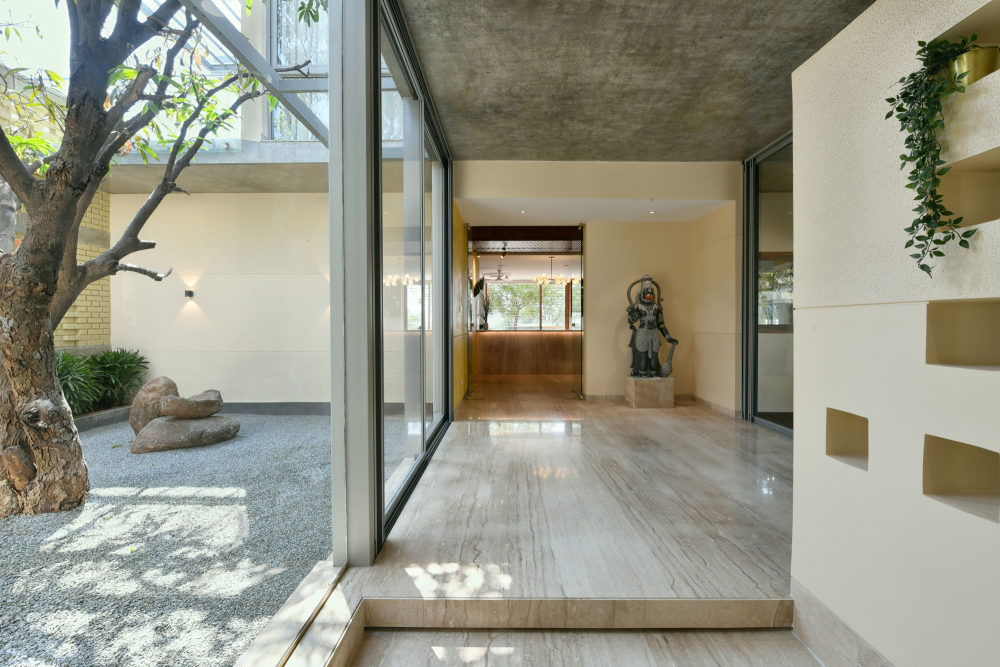 砖面具的房子 · 印度 Hyderabad 的退休住宅设计丨Baba Sashank,Vindhya Guduru-53