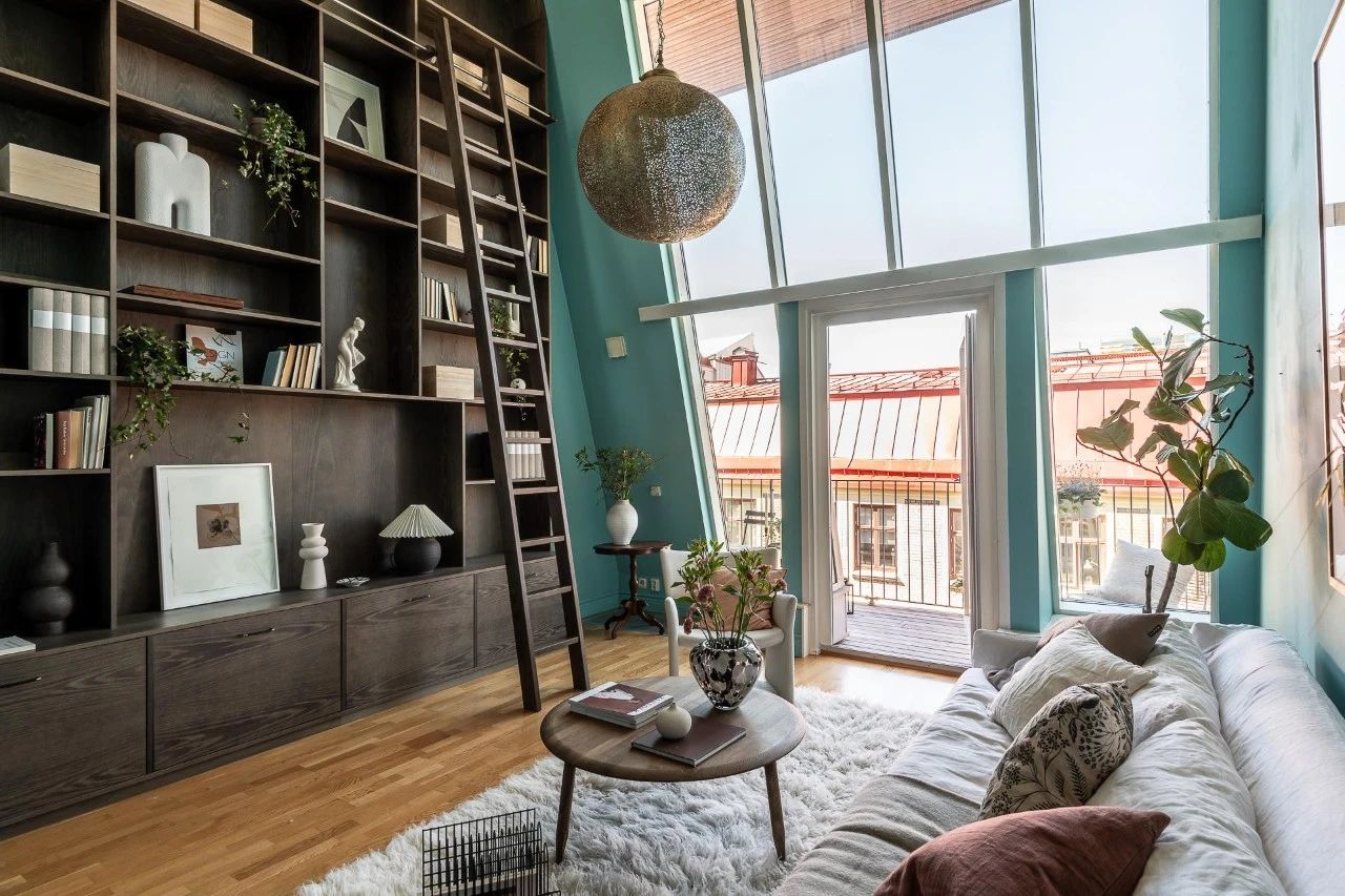 96㎡顶层复式，独享3个露台，狠狠羡慕了-0