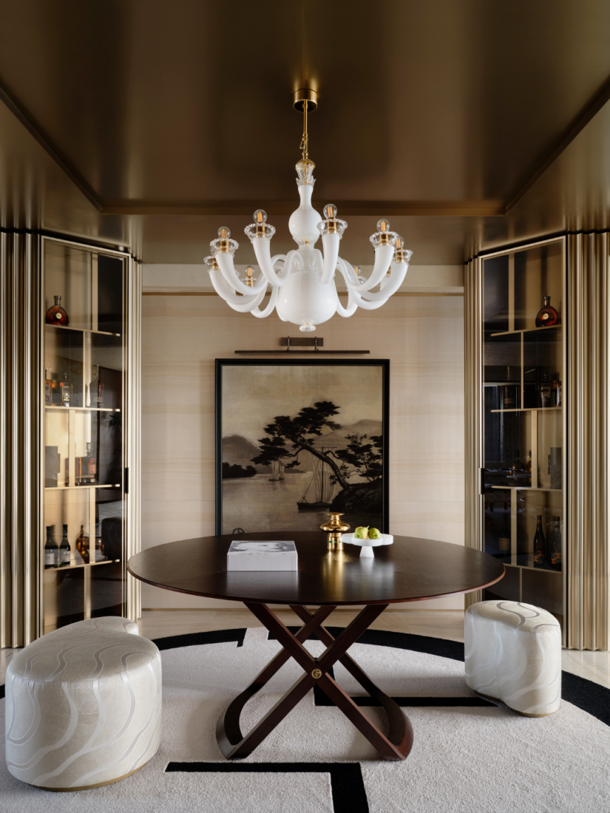 266㎡中式样板间丨H.N.LIN空间美学馆-14