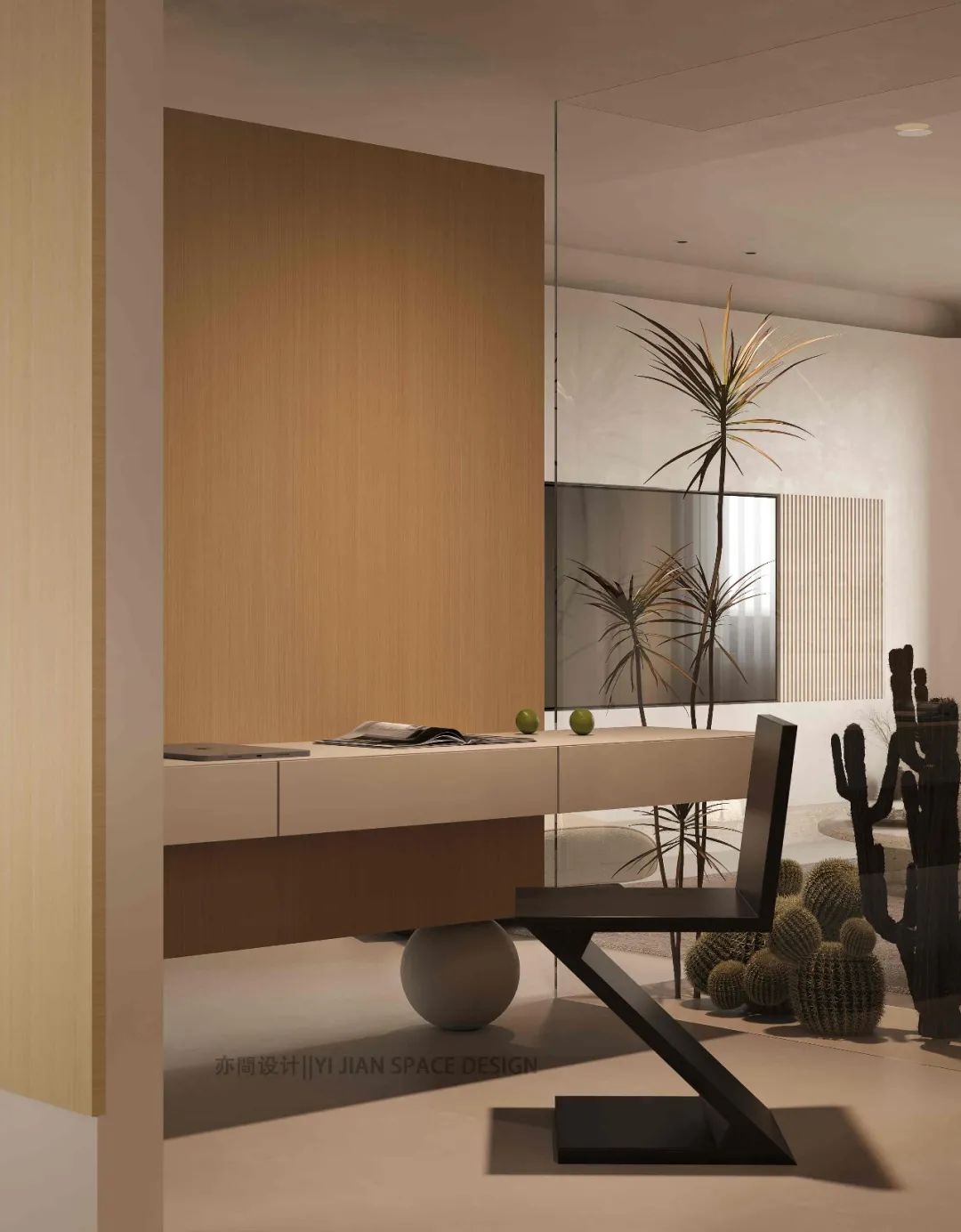 逸品尚居 · 极简奶油风格设计丨亦間设计-21