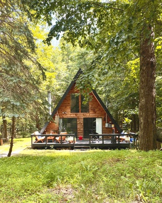 Airbnb 上的九大精美 A 框架度假屋-21