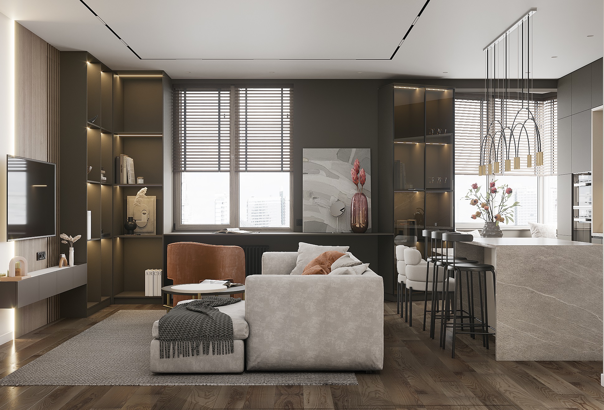 ZHK "Discovery" 公寓室内设计丨乌克兰哈尔科夫-12