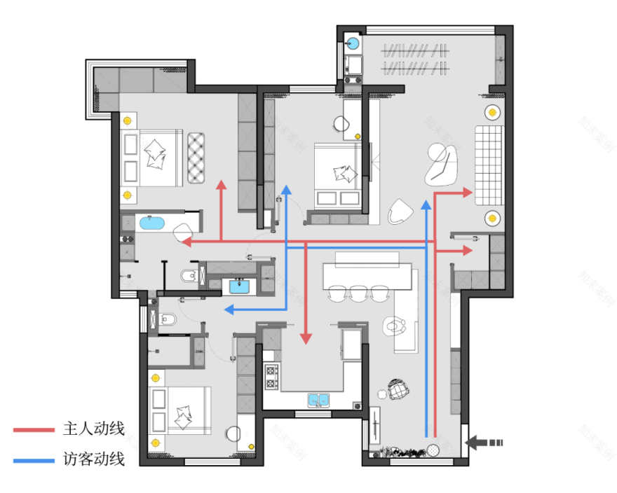 木韵 · 西安 160㎡现代简约原木空间设计丨中国西安丨泽一软装,泽木制造-32