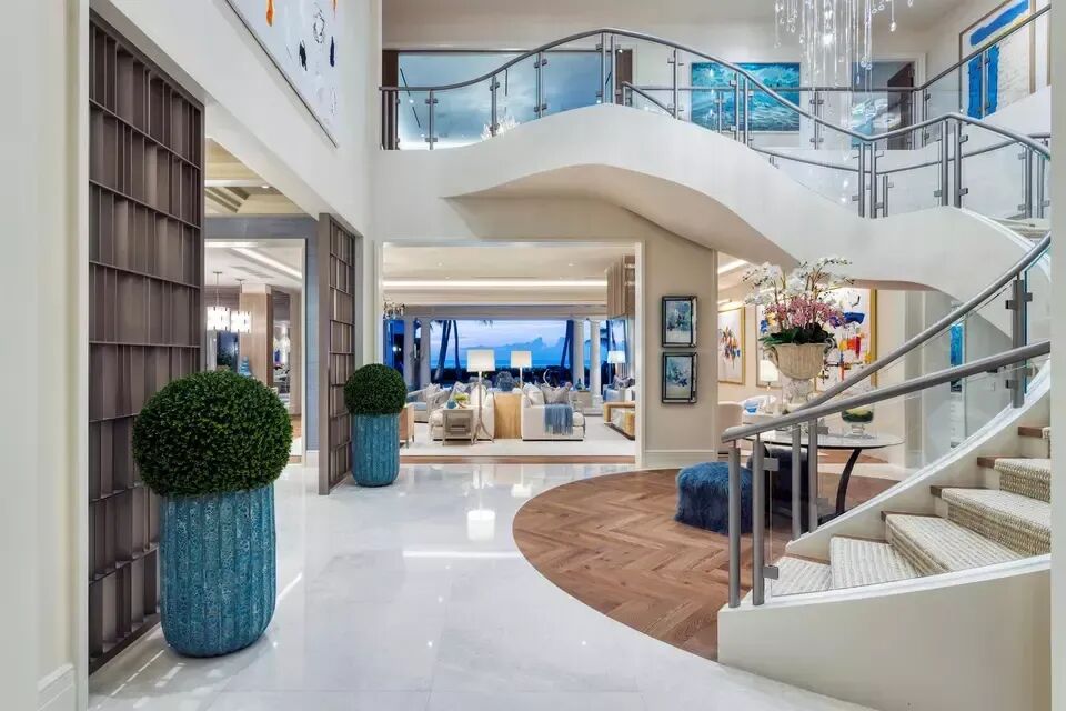 佛罗里达海滨豪宅：6卧11卫的阔绰海滩庄园-22