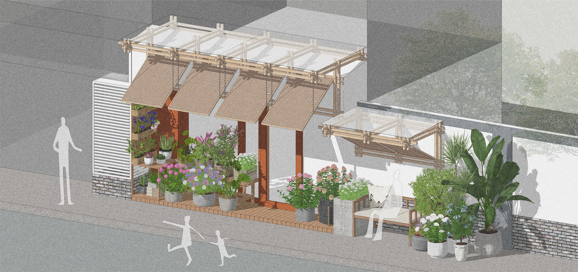 Li Eaves 花植店丨中国南京丨Raw Architecure Studio-32