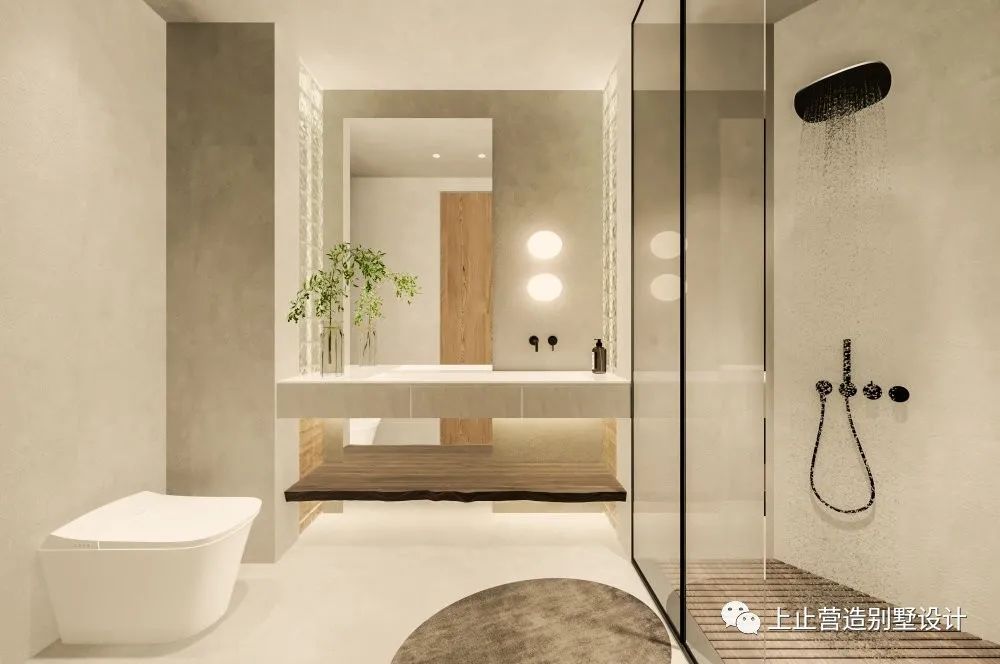 长春岳麓山侘寂风家居设计丨中国长春丨上止营造别墅设计-19