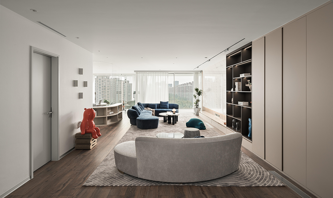 上海普陀区中鹰黑森林大平层丨中国上海丨叶子-6