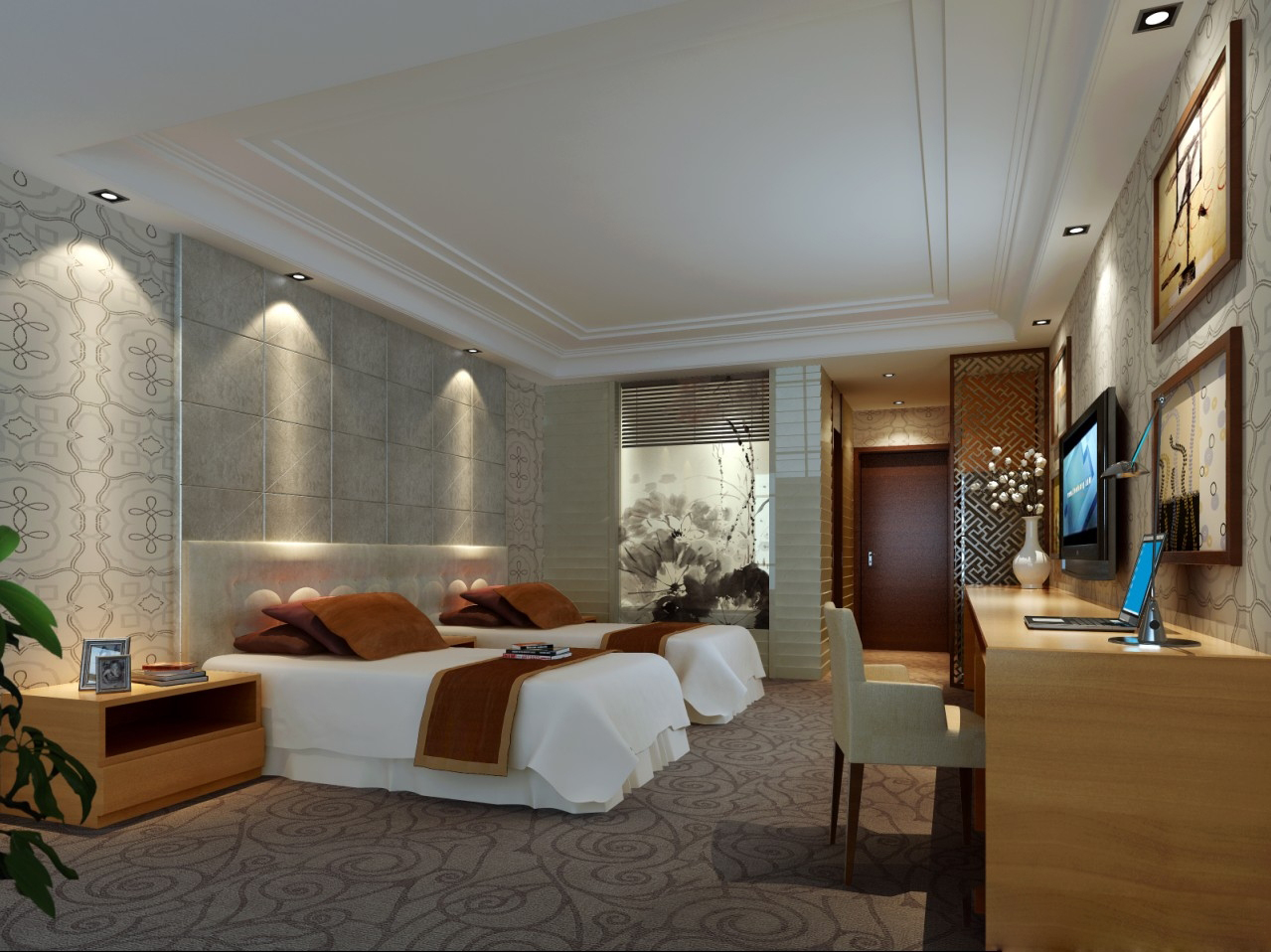 一个四星级酒店的方案设计-0