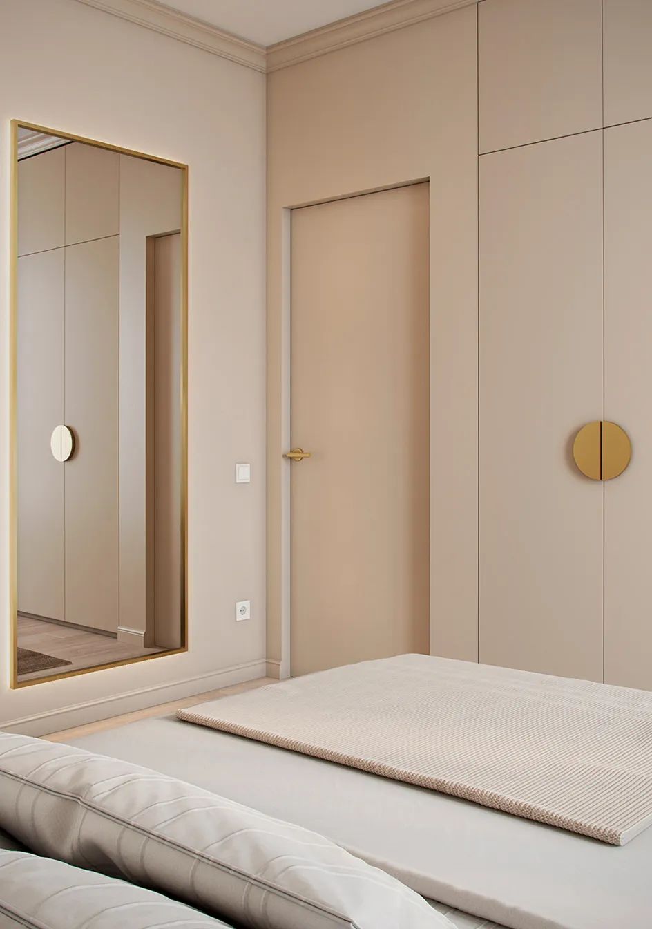 85㎡现代轻奢三居室设计丨Alexander Bocharov-17