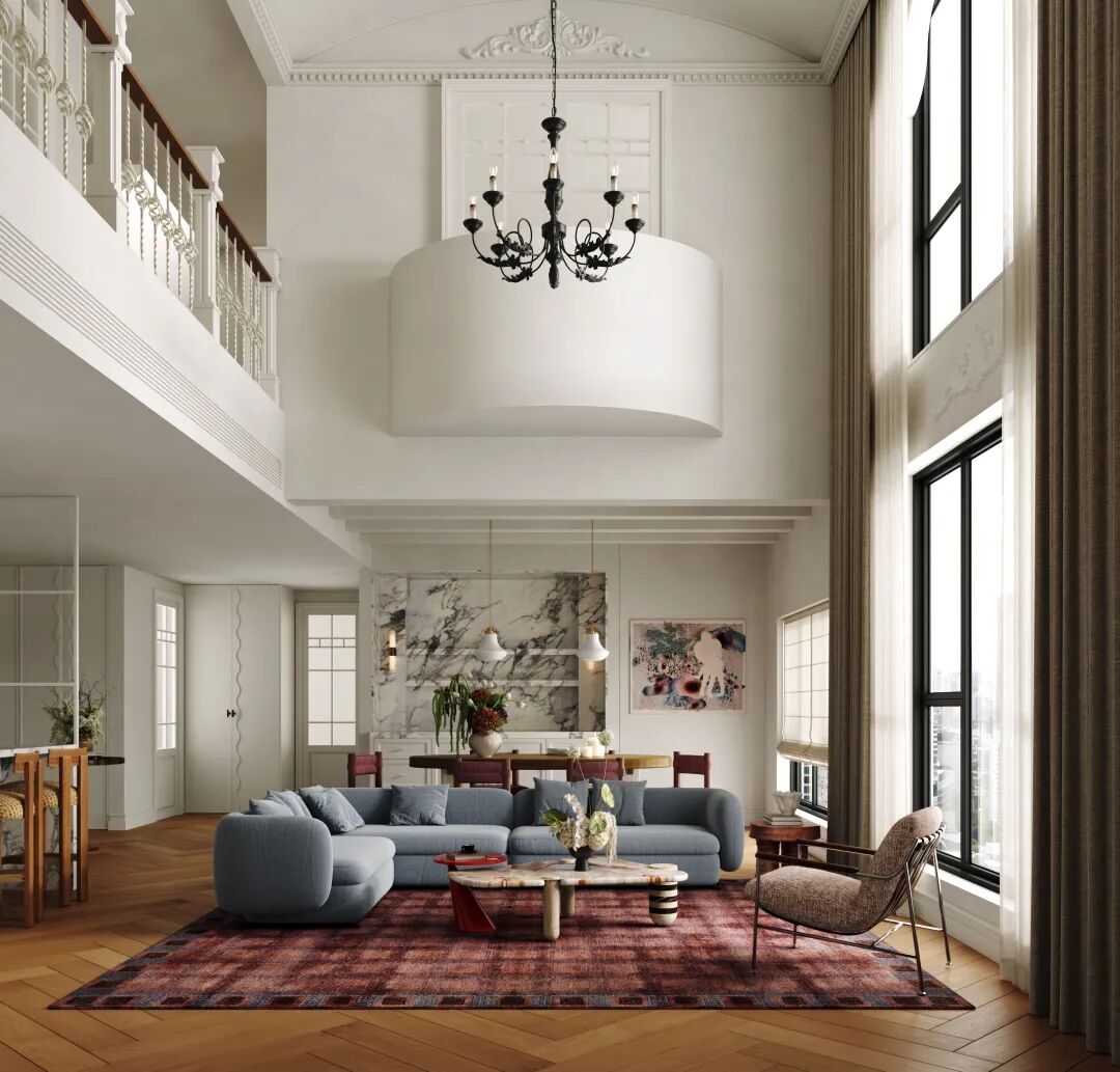 成都保利·天屿153㎡跃层住宅装修丨中国成都丨里特设计-76