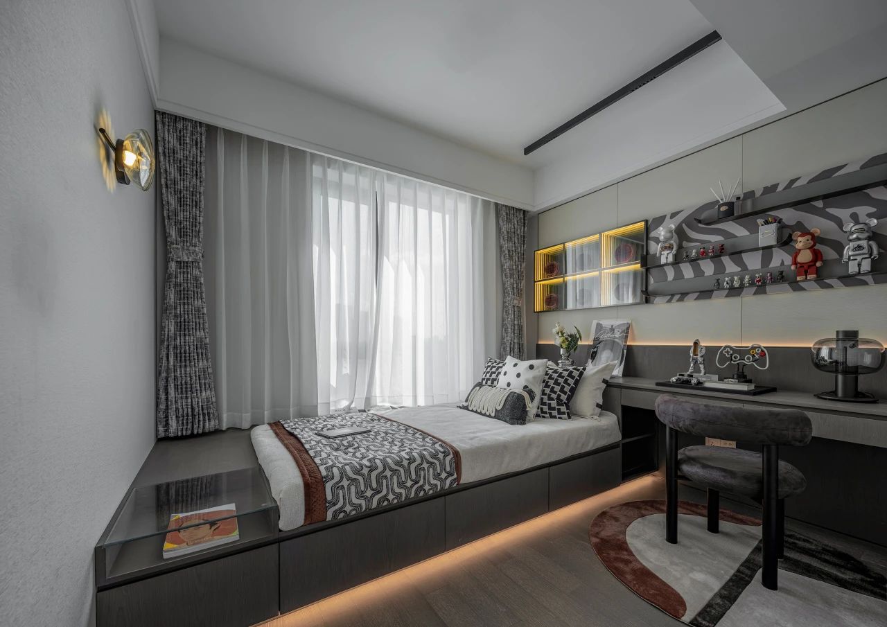 武汉中海寰宇天下·观雲府样板间丨中国武汉丨HWCD-35