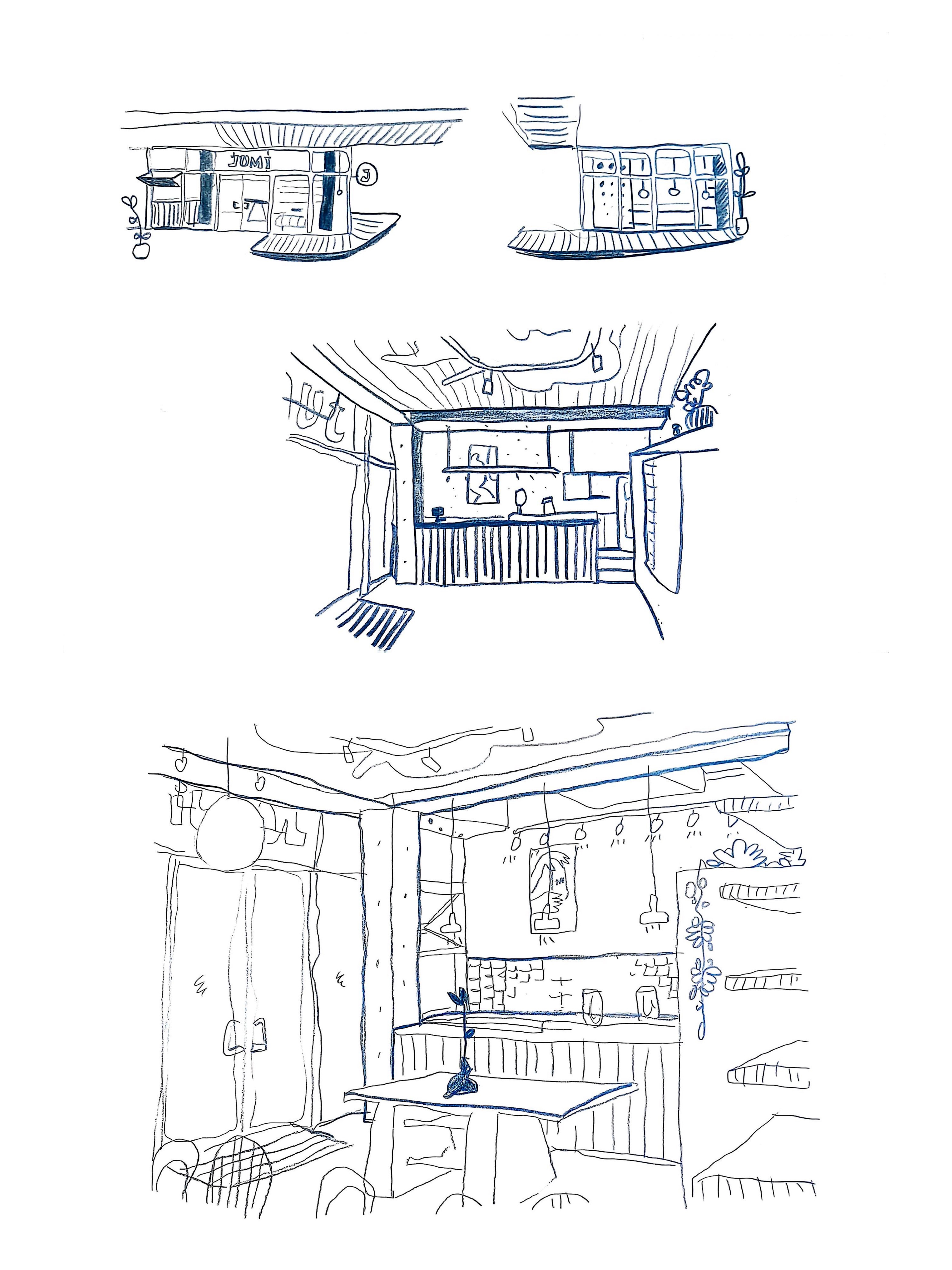 Jumi健康果蔬奶昔店室内设计丨中国深圳丨Atelier M2平米设计-10