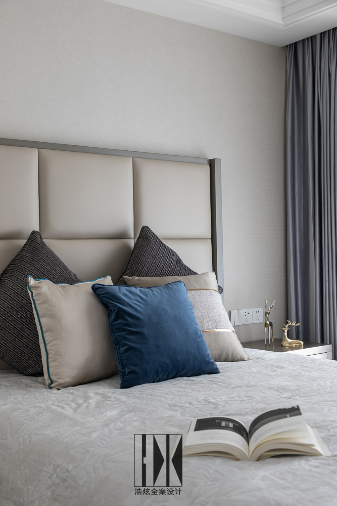 杭州江景房全案设计 | 动静分区，观景休闲的生活方式-65