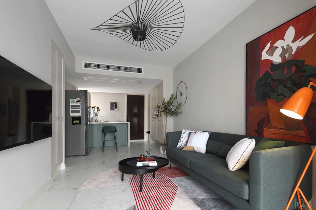 小户型大收纳，音乐游戏爱好者的时尚空间-32